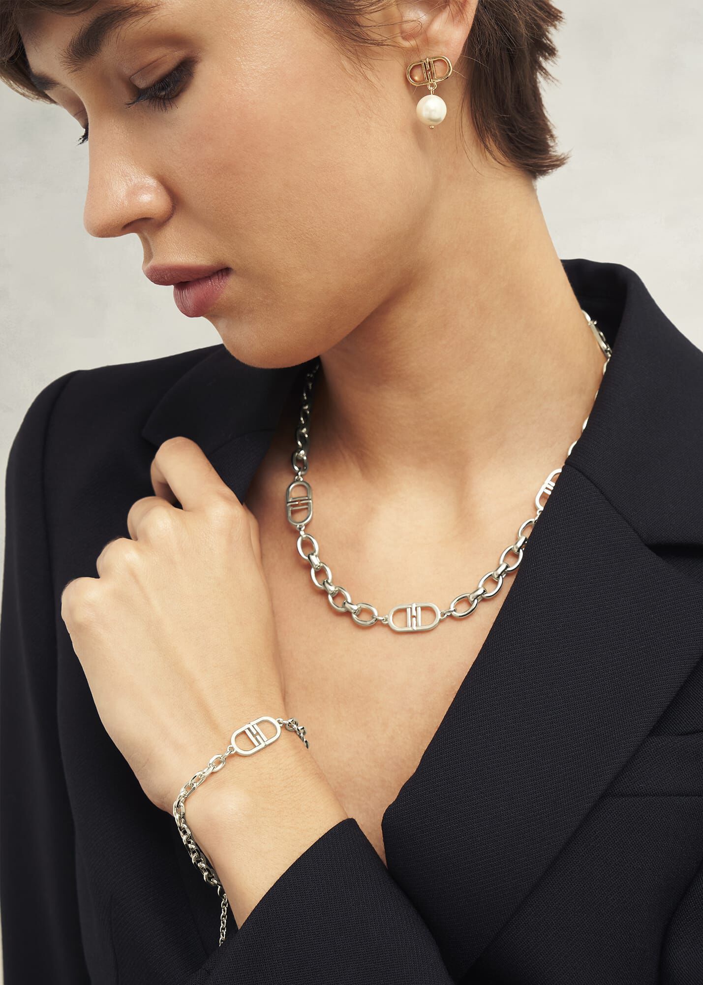 ★Hobbs London★ベット ロング ネックレス Bette Long Necklace Bette Long Silver Plated Necklace | Hobbs US |