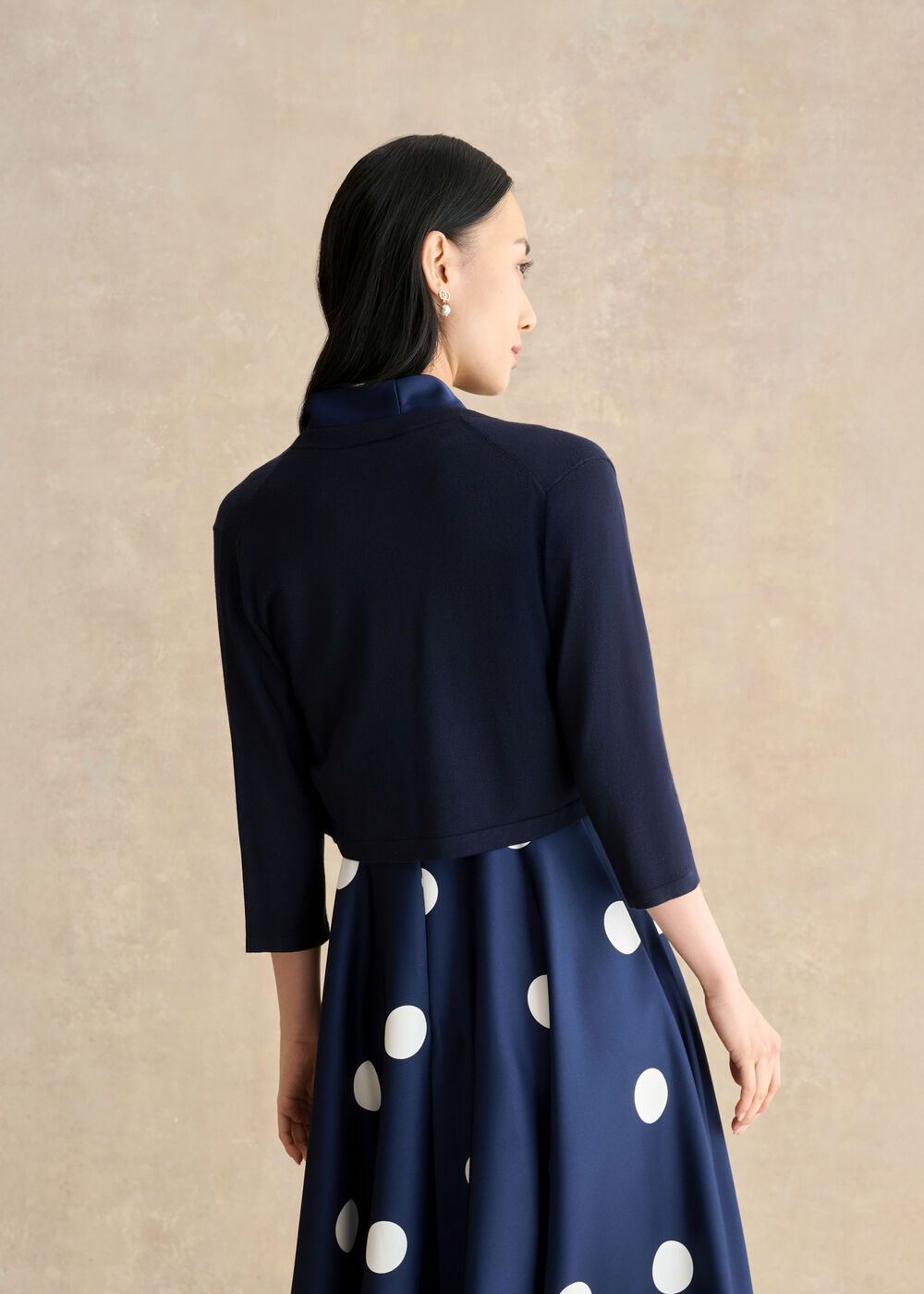 Carrie Bolero, Navy, hi-res