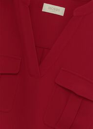 Katelena Tunic Dress, Berry Pink, hi-res