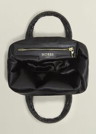 Kamala Jewelled Bag, Black, hi-res