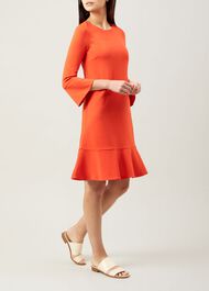 Tulip Dress, Sunset Orange, hi-res