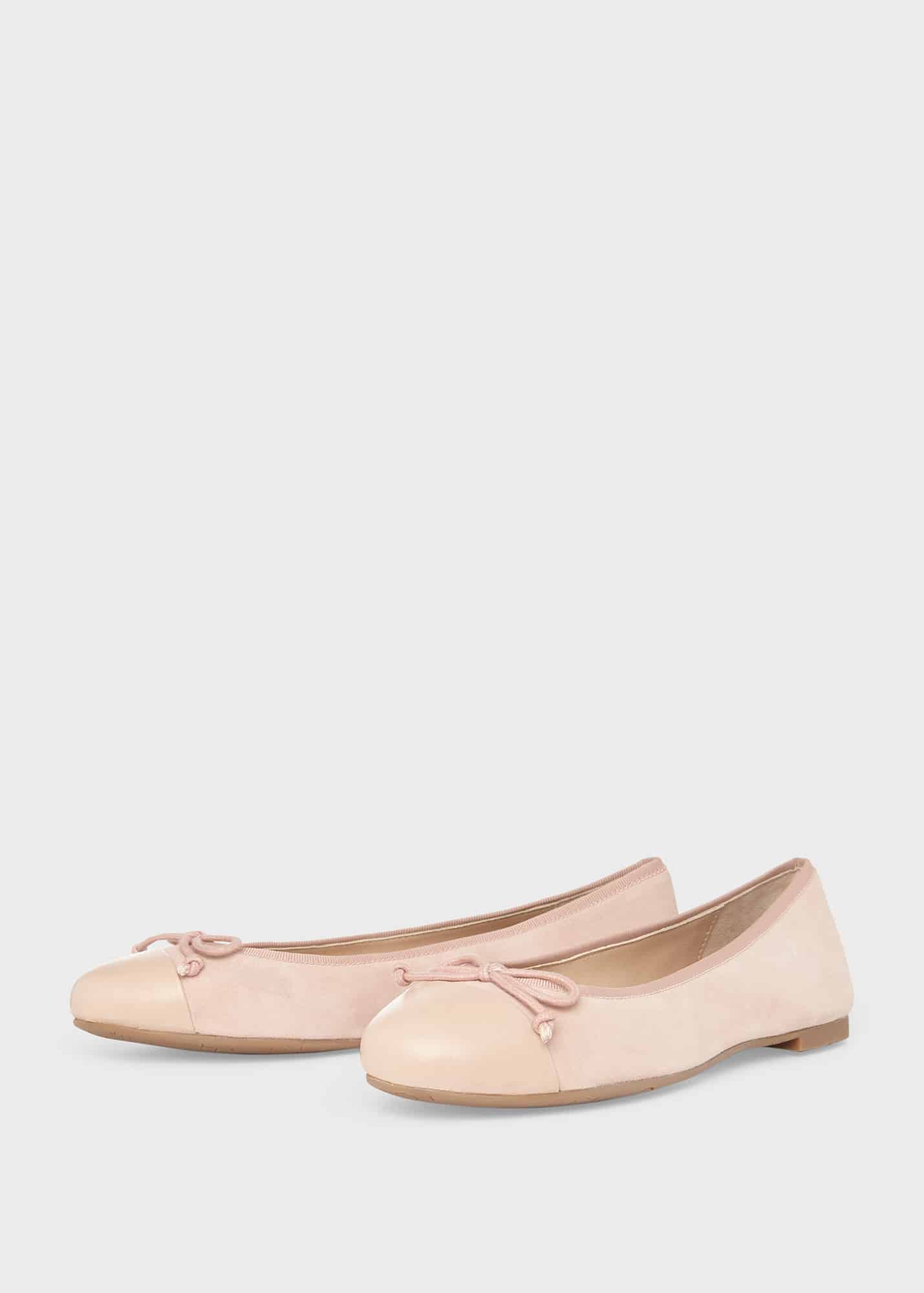 Flo Suede Ballerina | Hobbs