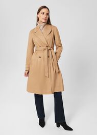 Ashleigh Trench, Fawn Beige, hi-res