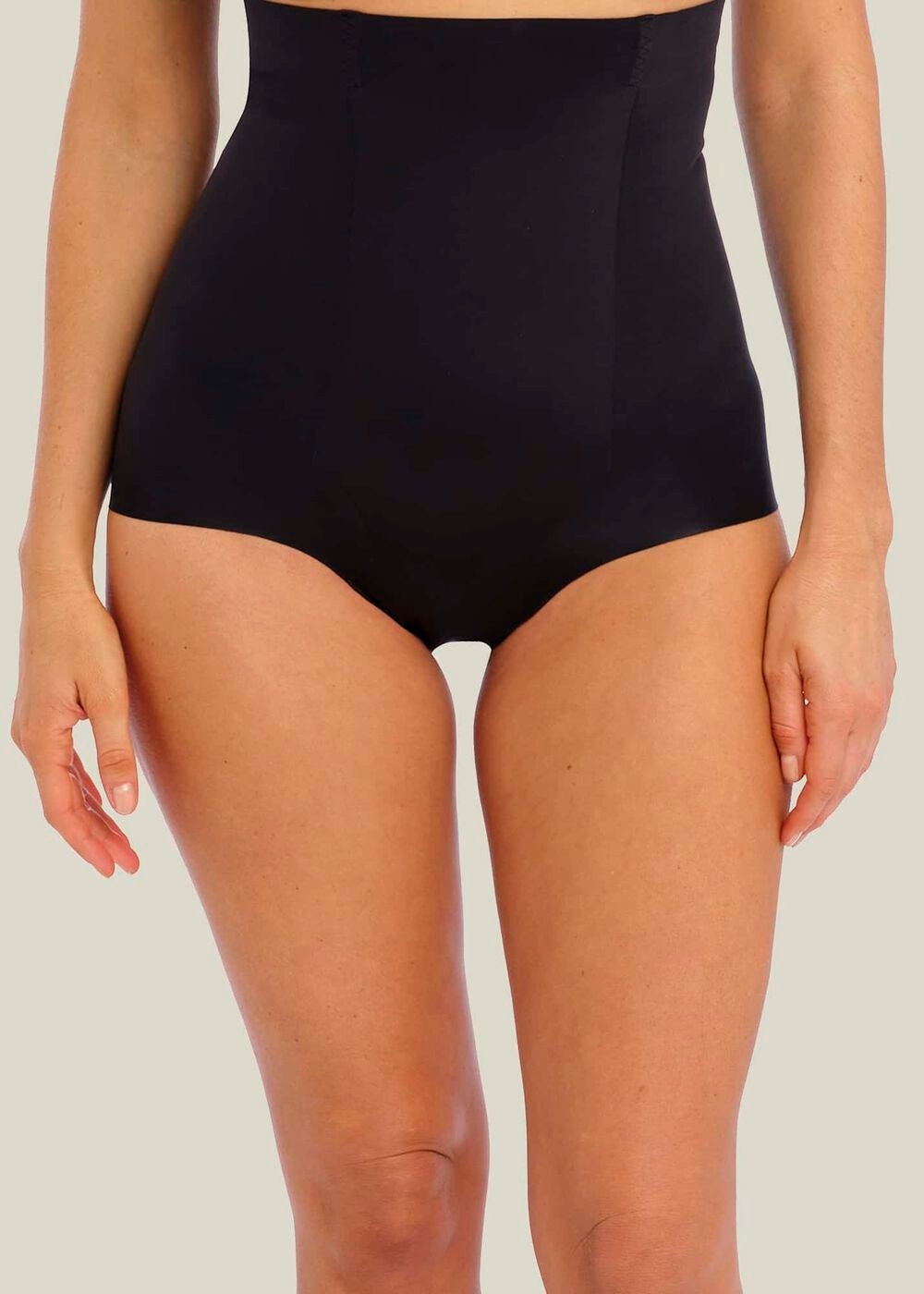 Moderate Control High Waist Slimming Brief, Black, hi-res