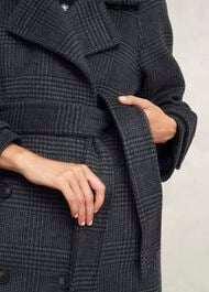 Peckworth Coat With Wool, Grey Multi, hi-res