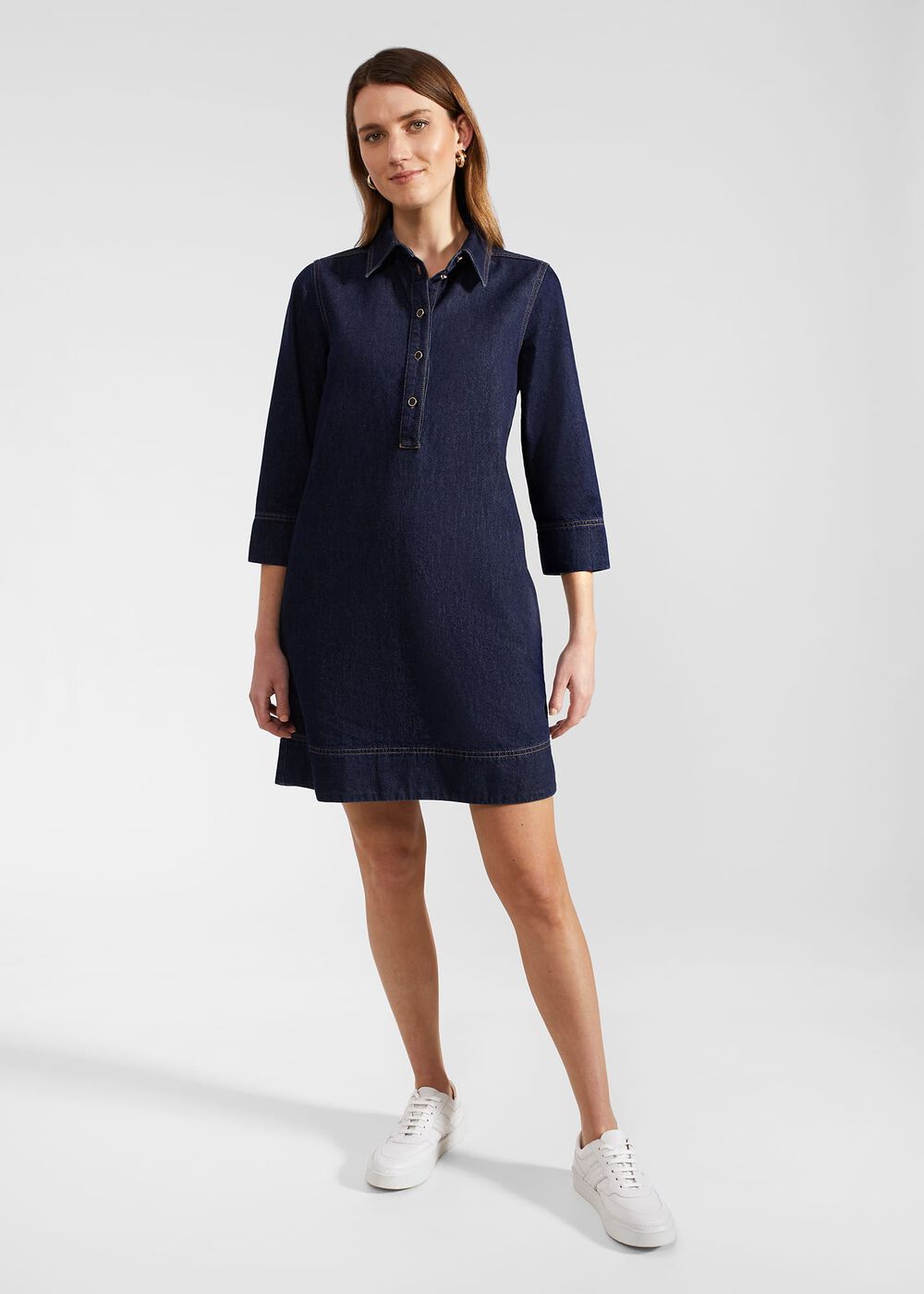 Josie Dress, Indigo, hi-res