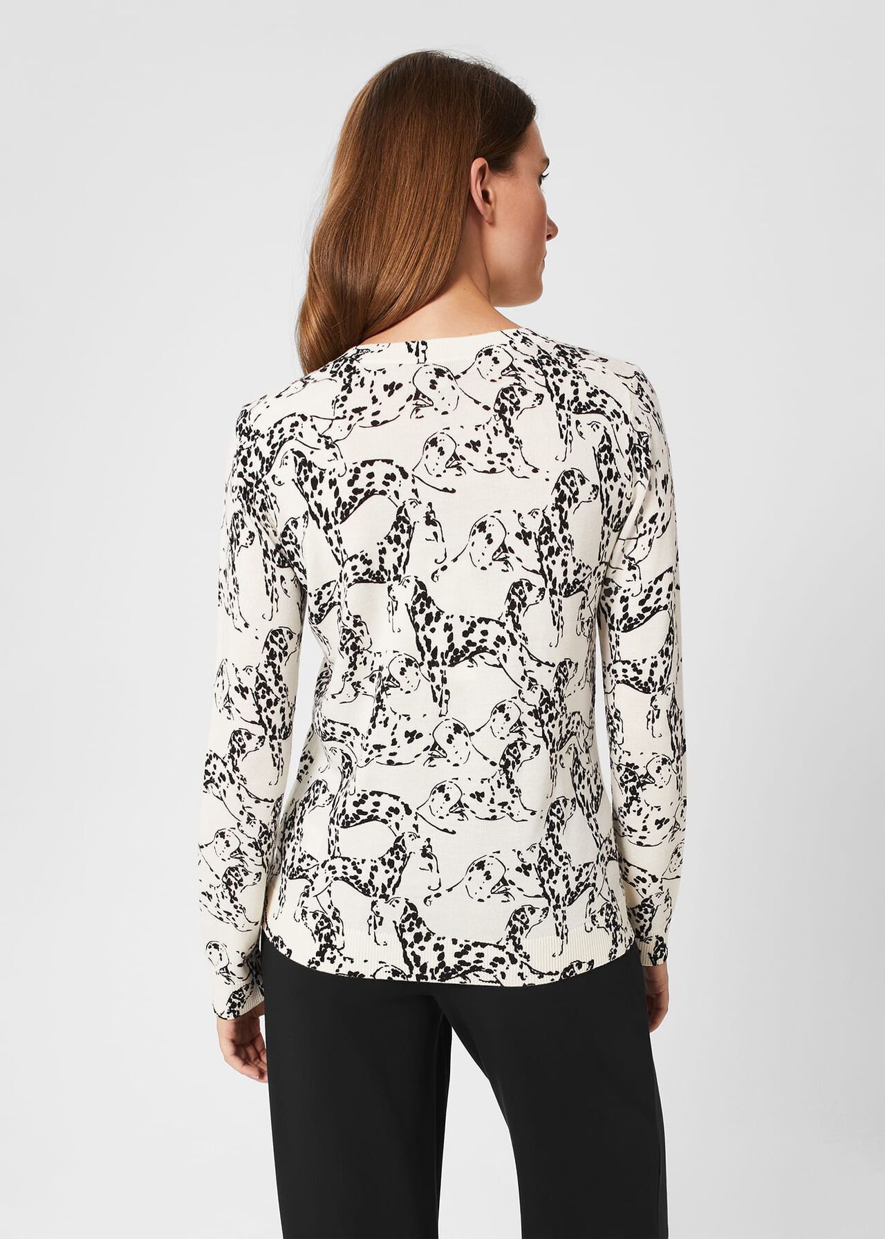 Brooke Jumper, Ivory Black, hi-res