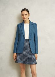 Lilla Wool Jacket, Blue, hi-res