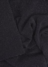 Tali Sparkle Top, Black Silver, hi-res