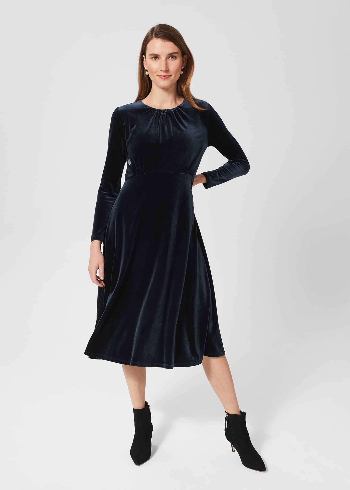 Sian Velvet Dress
