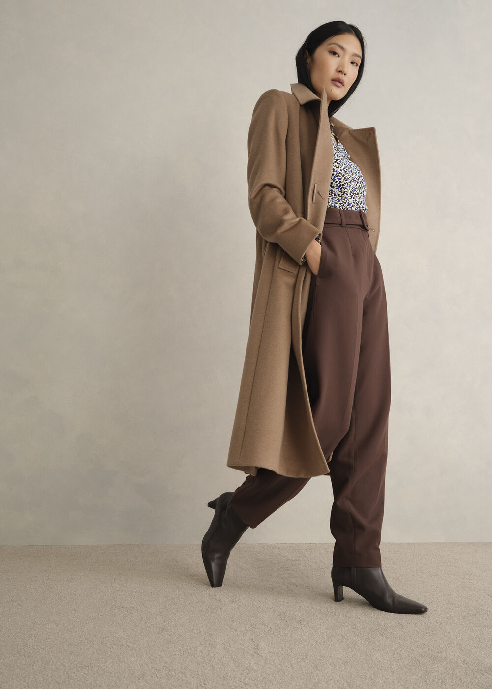 Mila Blouse, Cream Multi, hi-res