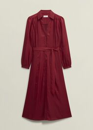 Yvonne Shirt Dress, Red Multi, hi-res