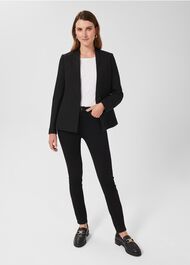 Petite Gia Sculpting Jeans, Black, hi-res