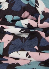 Sonya Printed Top, Pink Blue, hi-res