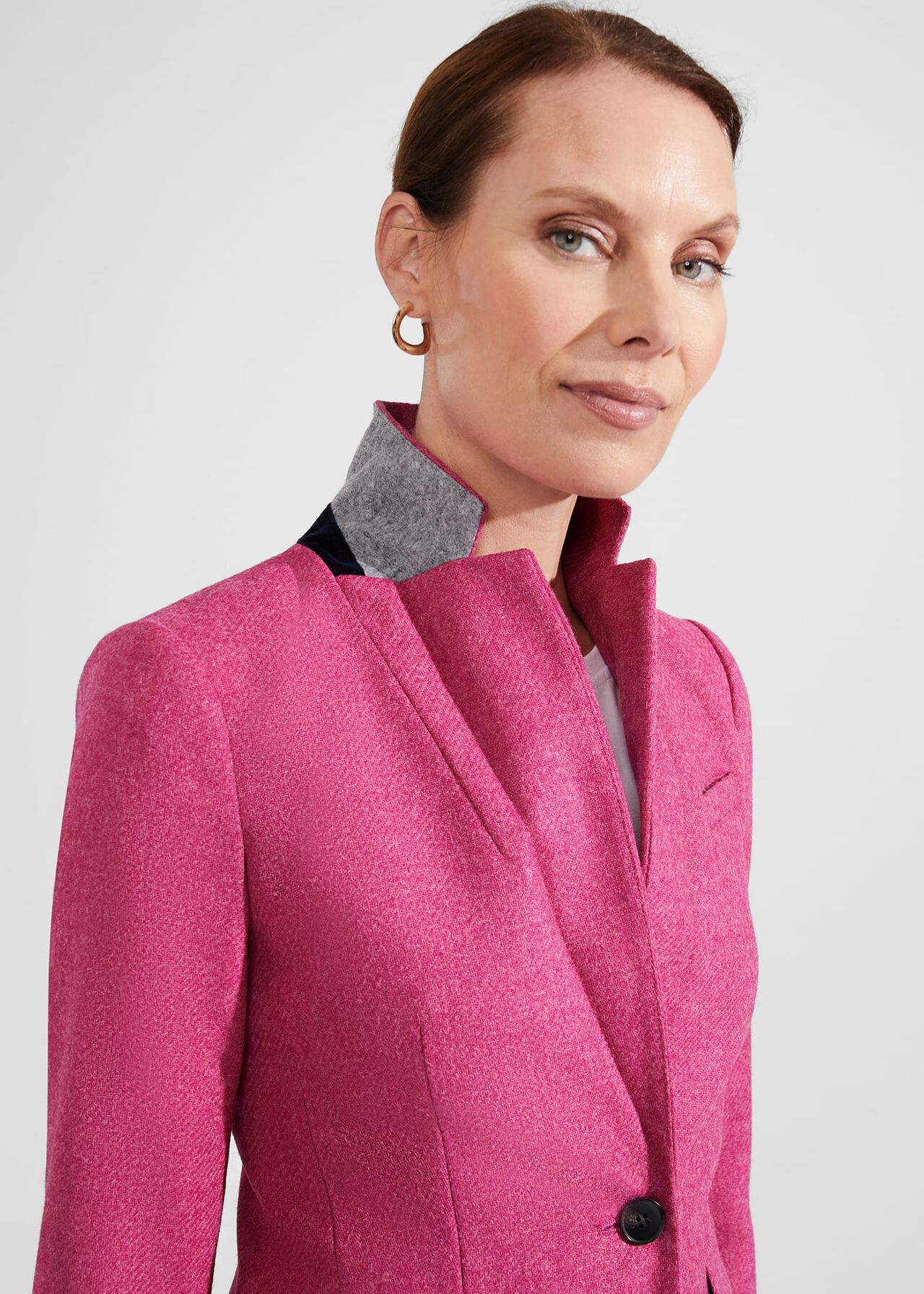 Blake Wool Jacket, Florentine Pink, hi-res