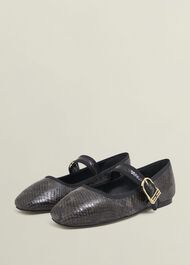 Clara Snake Mary Janes, Snake Print, hi-res