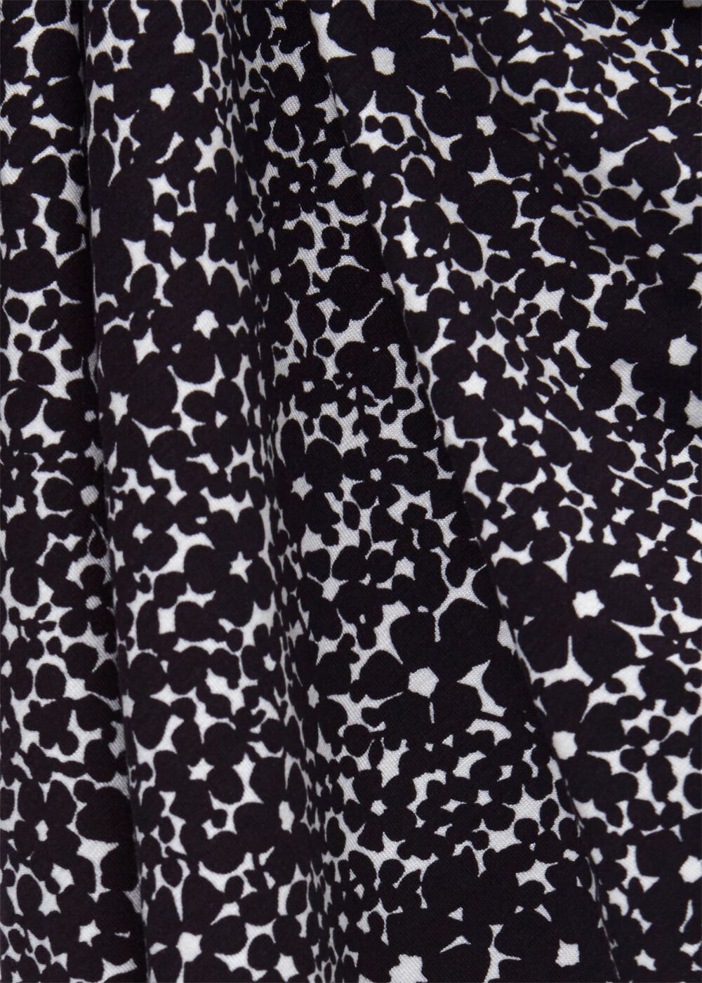 Liza Jersey Skirt, Navy White, hi-res