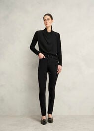 Gia Sculpting Jeans, Black, hi-res