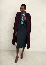 Linda Pencil Skirt, Deep Pine Green, hi-res