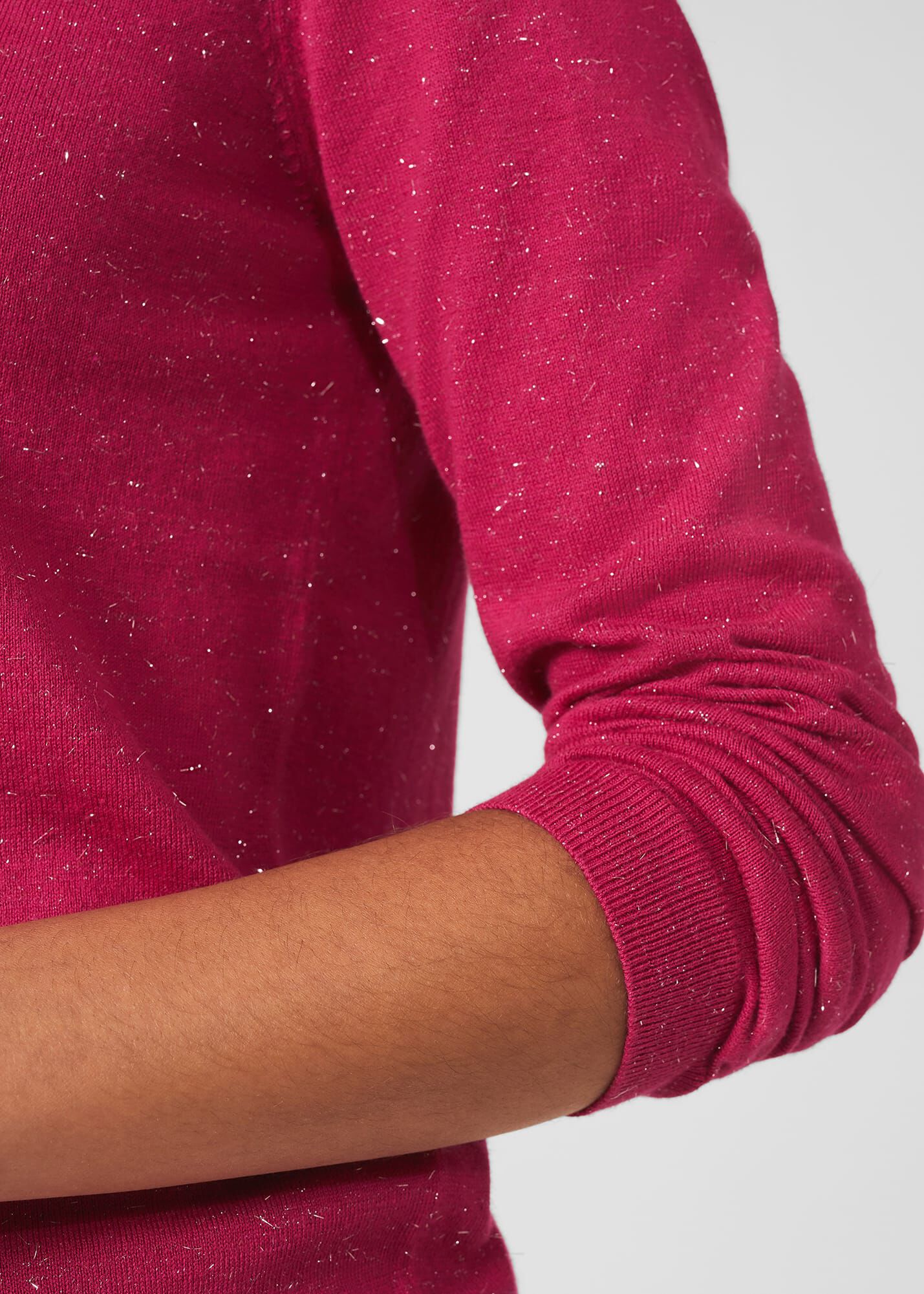 Pink shop sparkly sweater