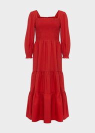 Tia Dress, Clay Red, hi-res