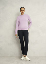 Indah Jumper With Cashmere, Dusted Pink, hi-res
