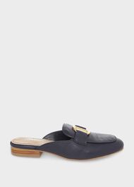 Lexi Backless Loafer, Navy, hi-res