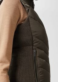 Neava Gilet, Dark Olive, hi-res