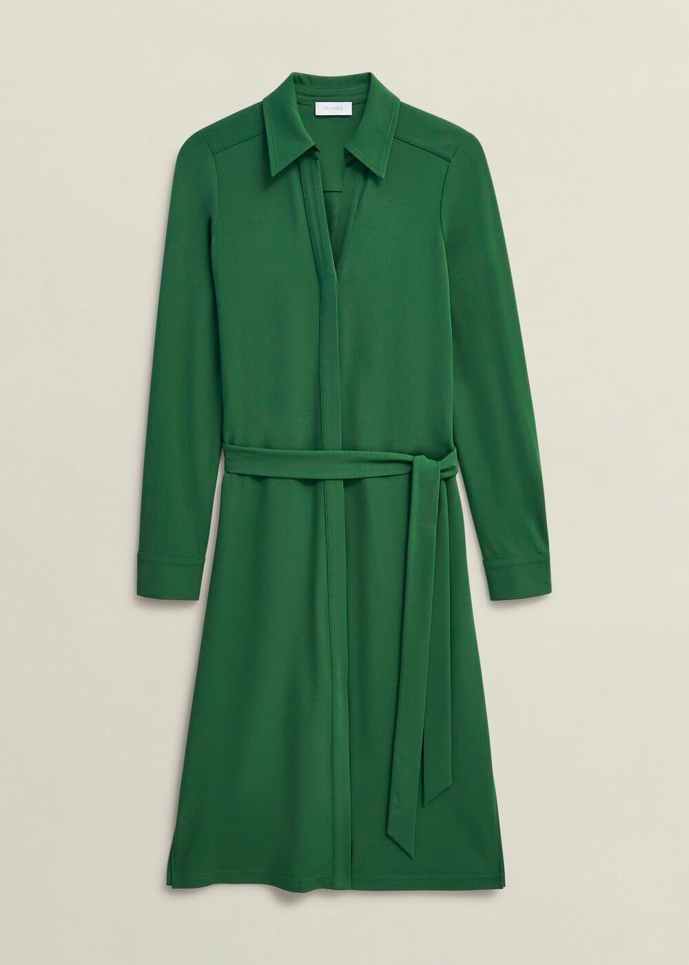 Julia Ponte Dress, Green, hi-res