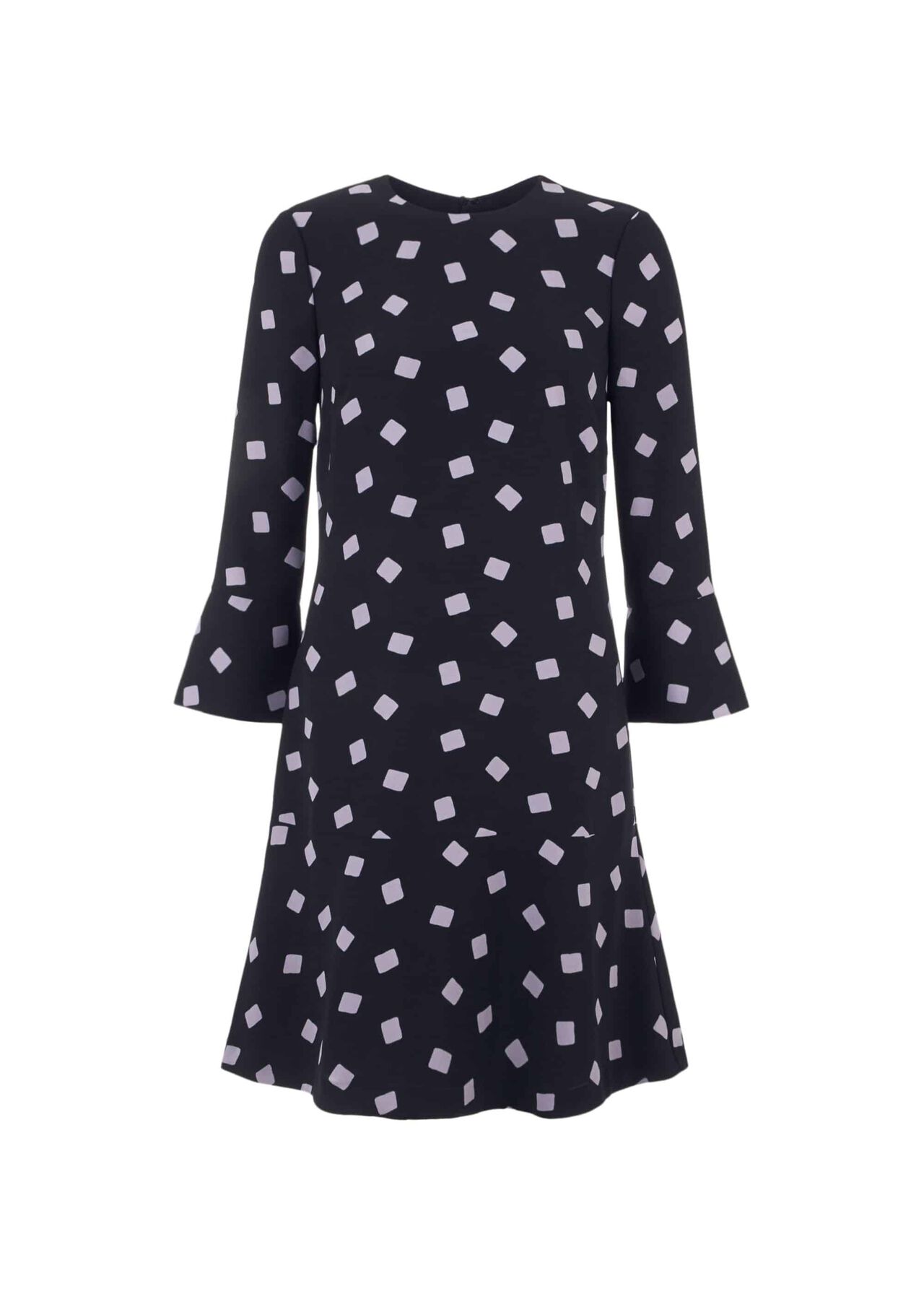 Natalia Dress Navy Lilac