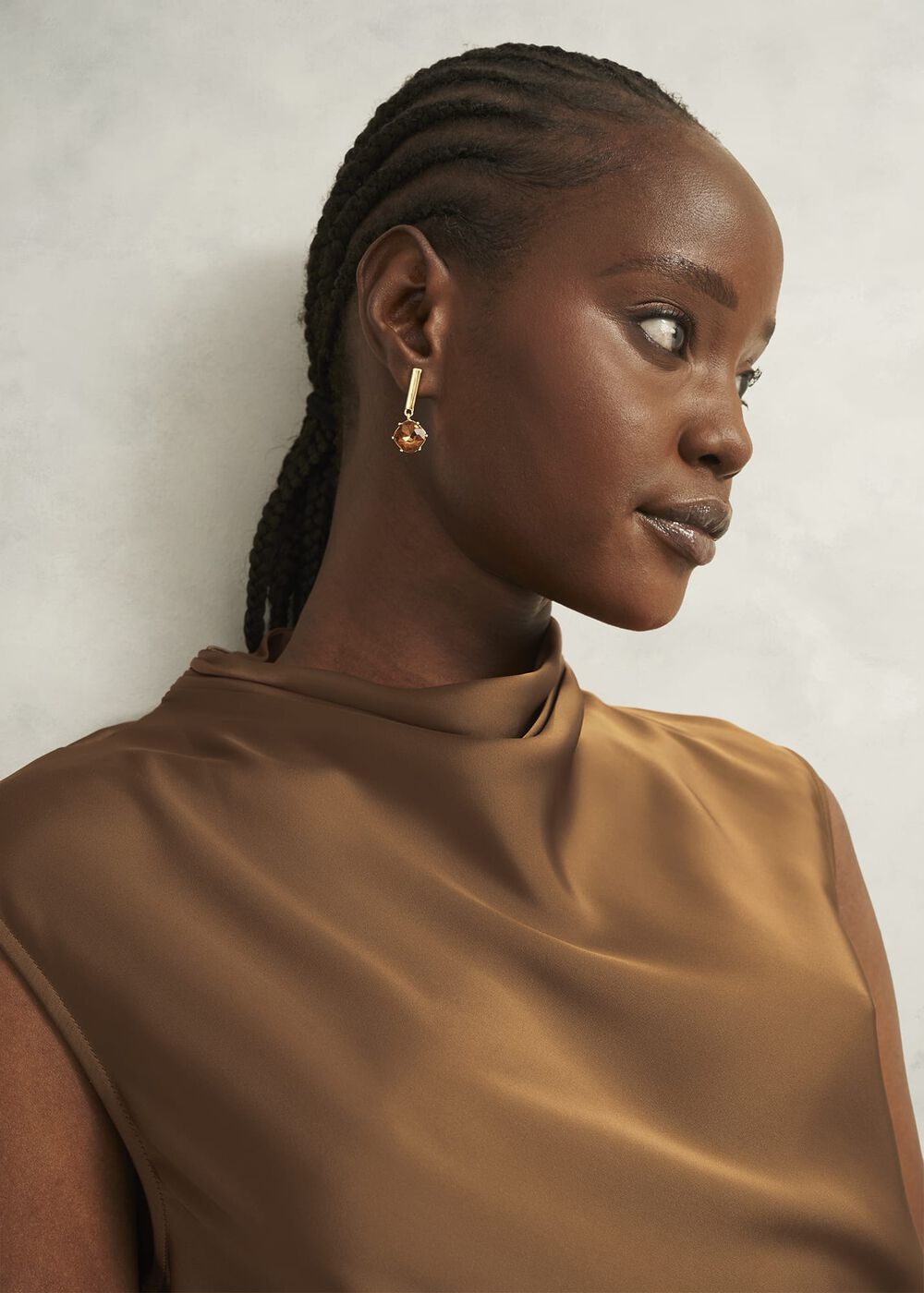 Gigi Blouse, Vicuna, hi-res