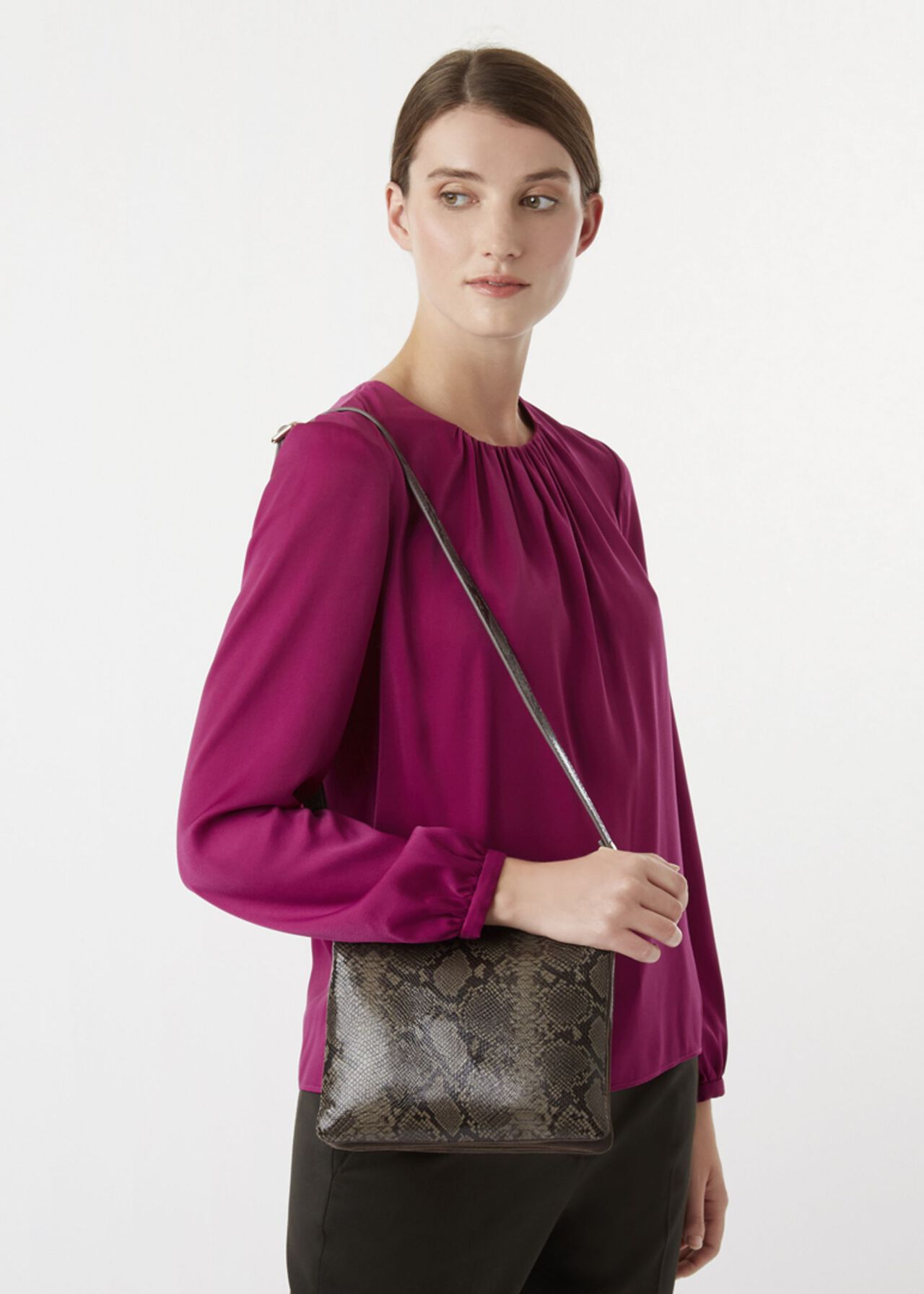Selby Cross body Bag, Grey, hi-res