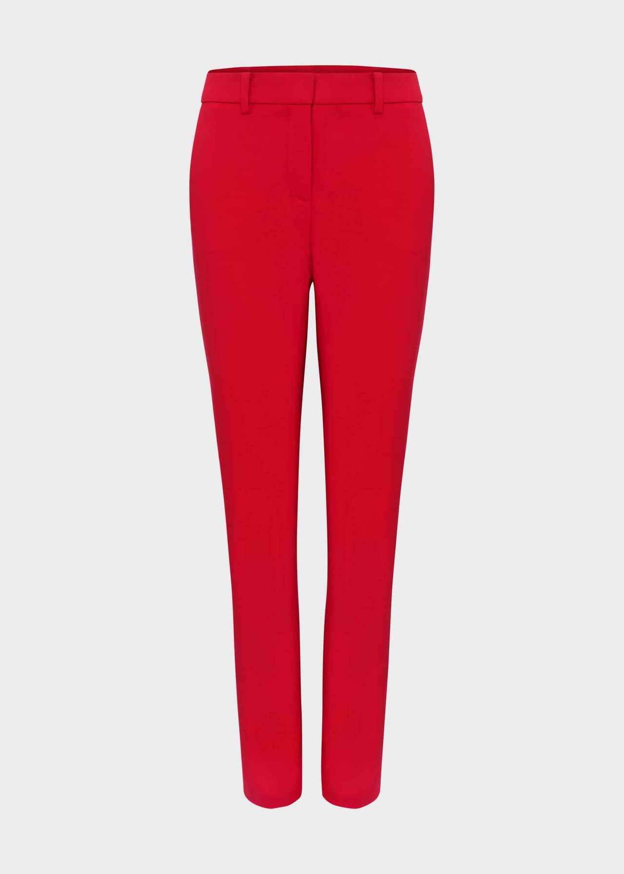 Iva Slim Trousers With Stretch, Red, hi-res