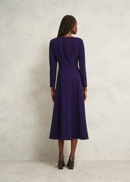 Leonora Dress, Midnight Purple, hi-res
