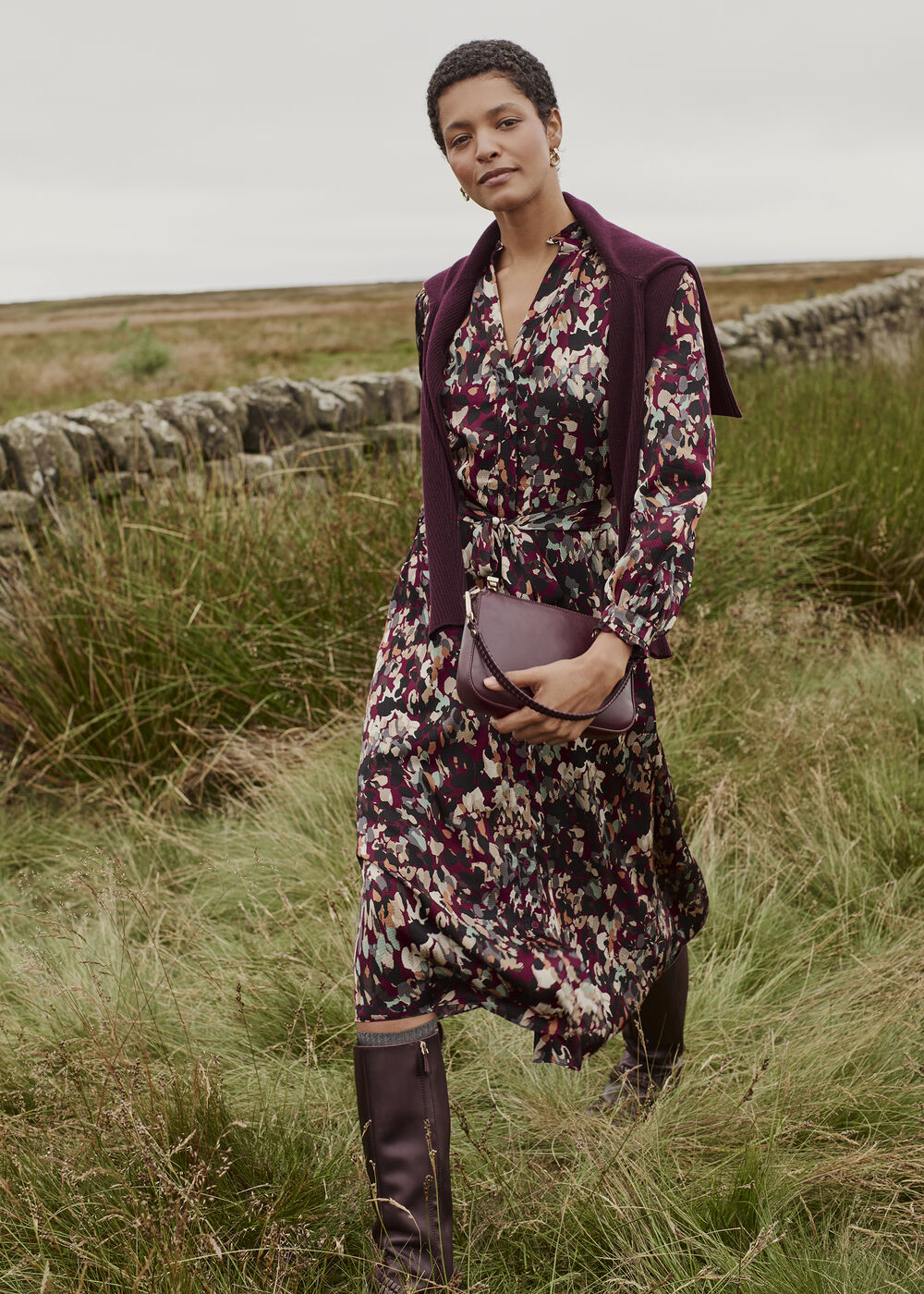 Elin Printed Dress