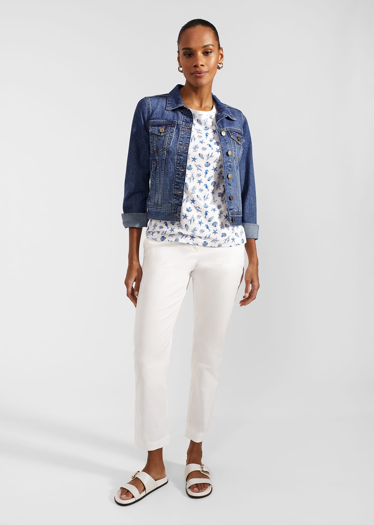 Pixie Printed T-Shirt | Hobbs US |