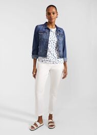 Pixie Printed T-Shirt, Ivory Blue, hi-res