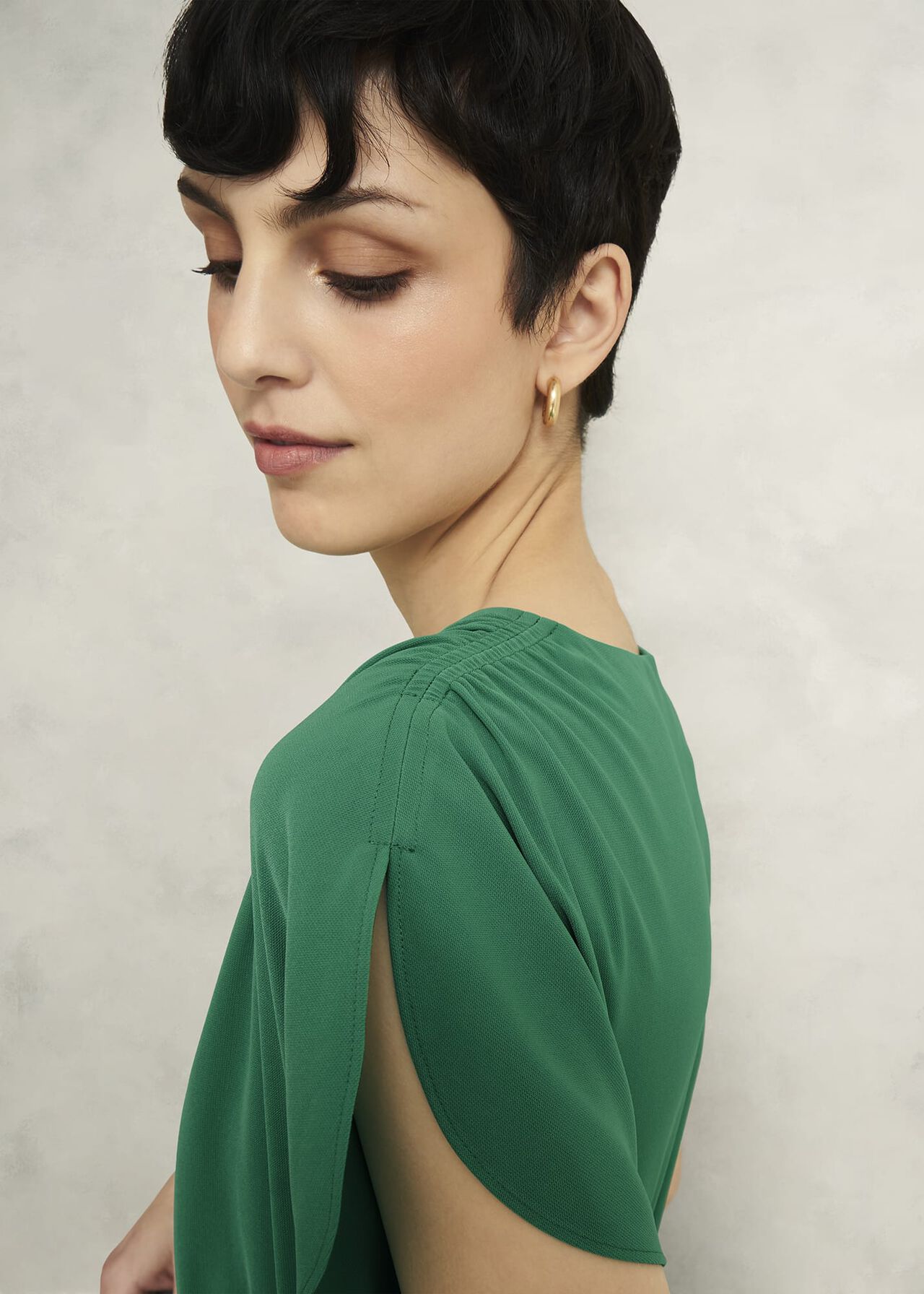 Hampton Dress, Viridian Green, hi-res