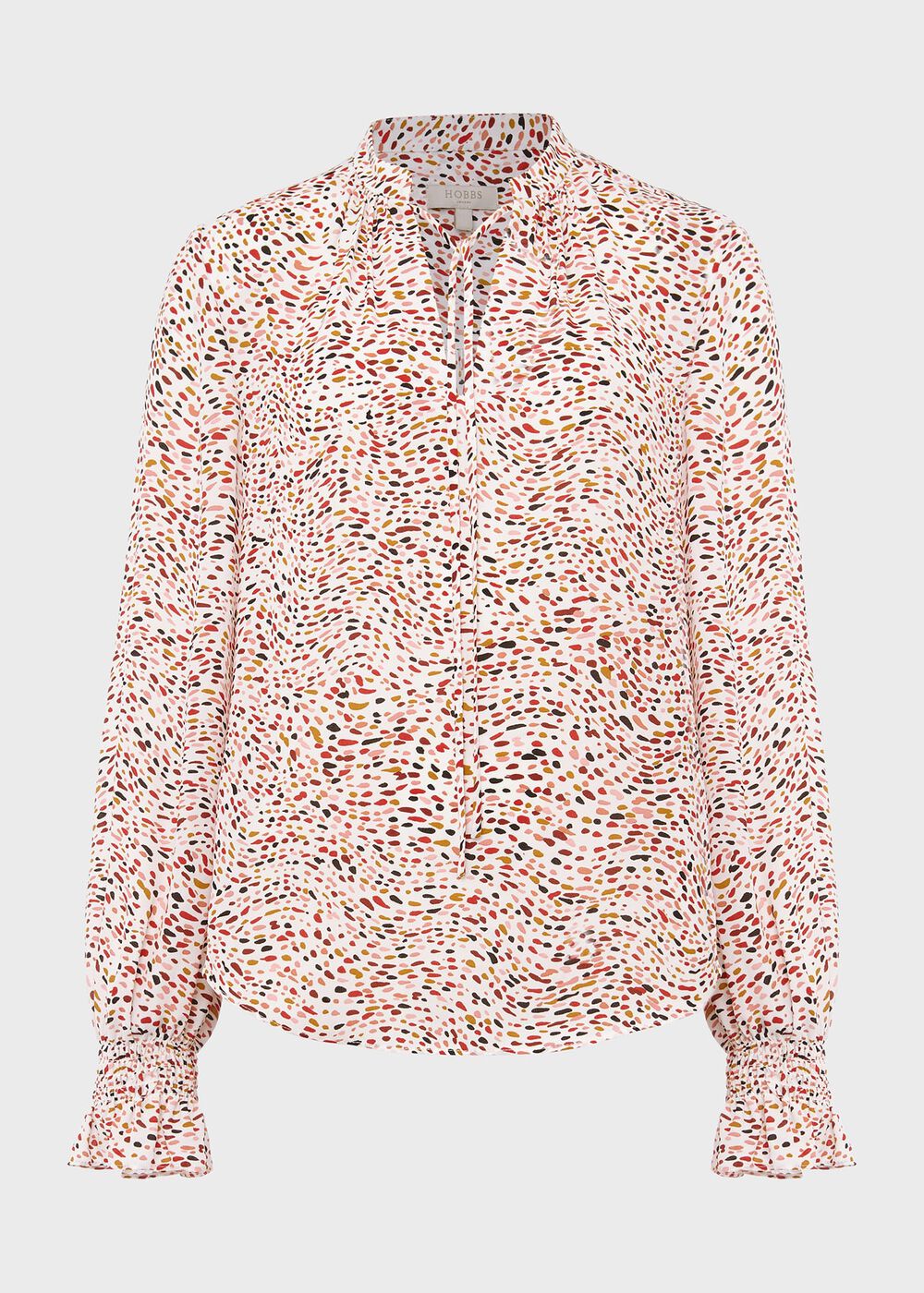 Aisha Blouse, Chalk Multi, hi-res