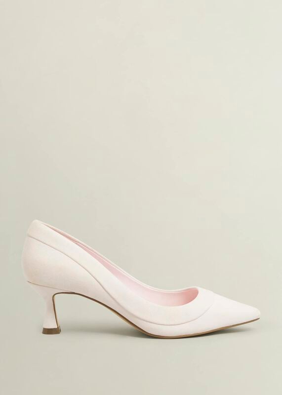 Faye Suede Court Shoes