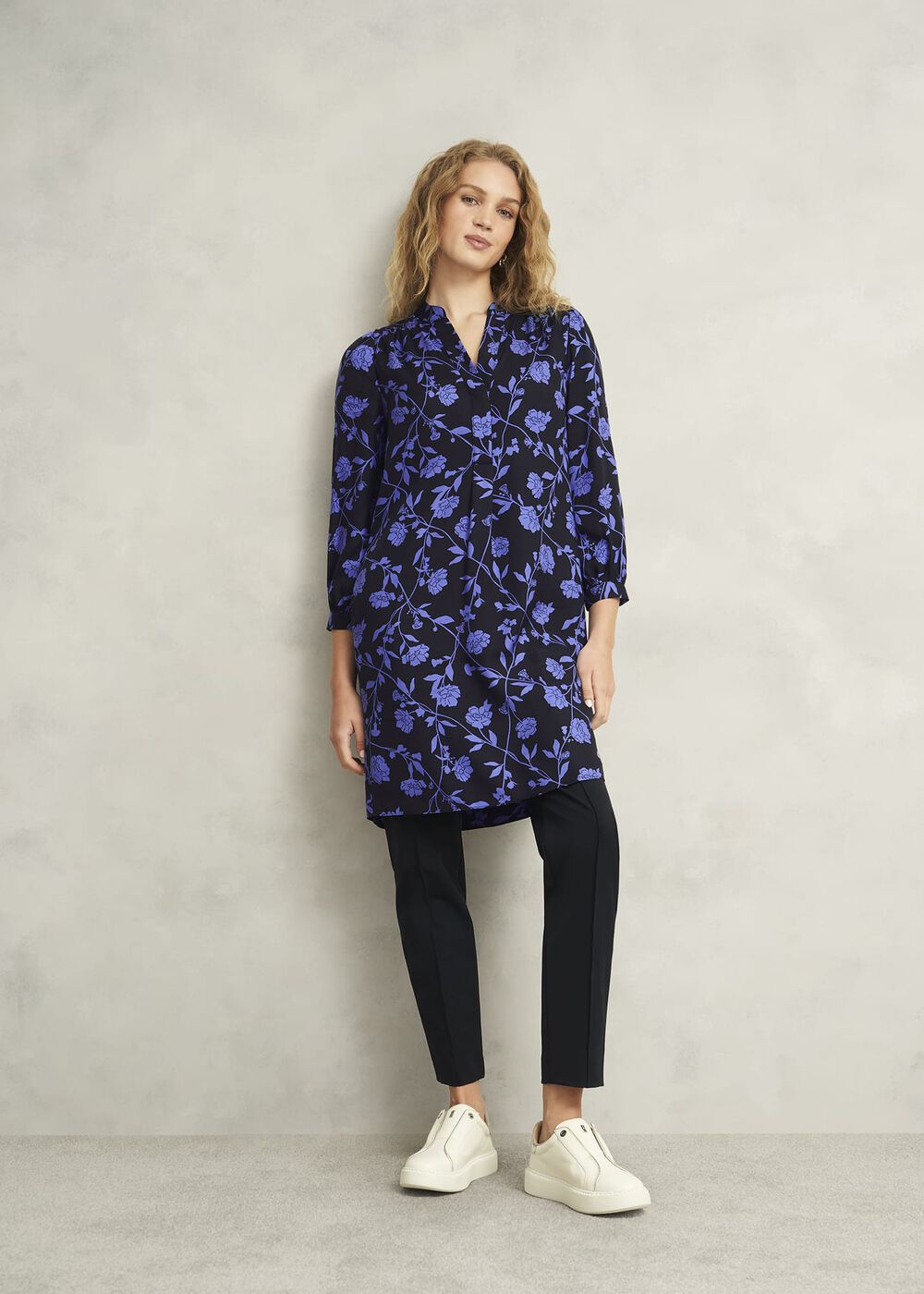 Valeria Dress, Navy Twilight, hi-res
