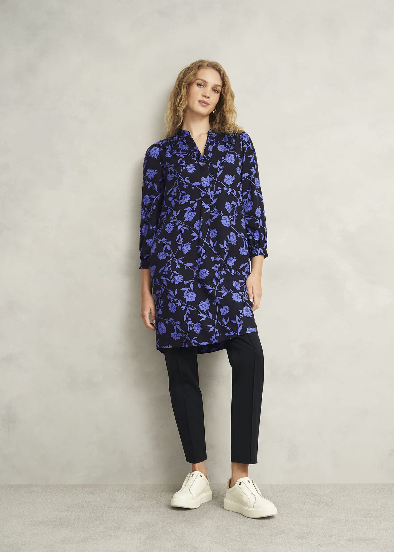 Valeria Dress, Navy Twilight, hi-res