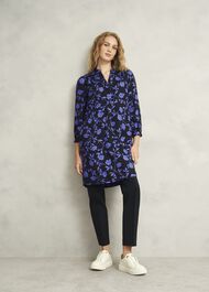 Valeria Dress, Navy Twilight, hi-res