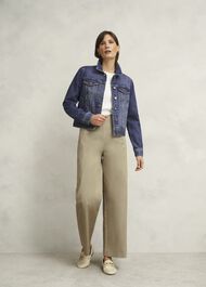 Kimmi Crop Trousers, Neutral, hi-res