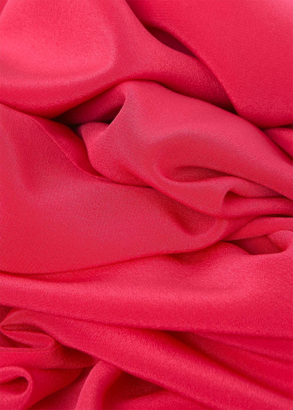 Rhianna Silk Dress, Bright Pink, hi-res