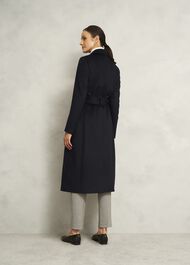 Livia Wool Coat, Black, hi-res