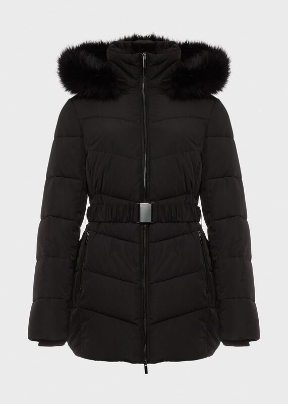 Allie Belted Puffer Jacket