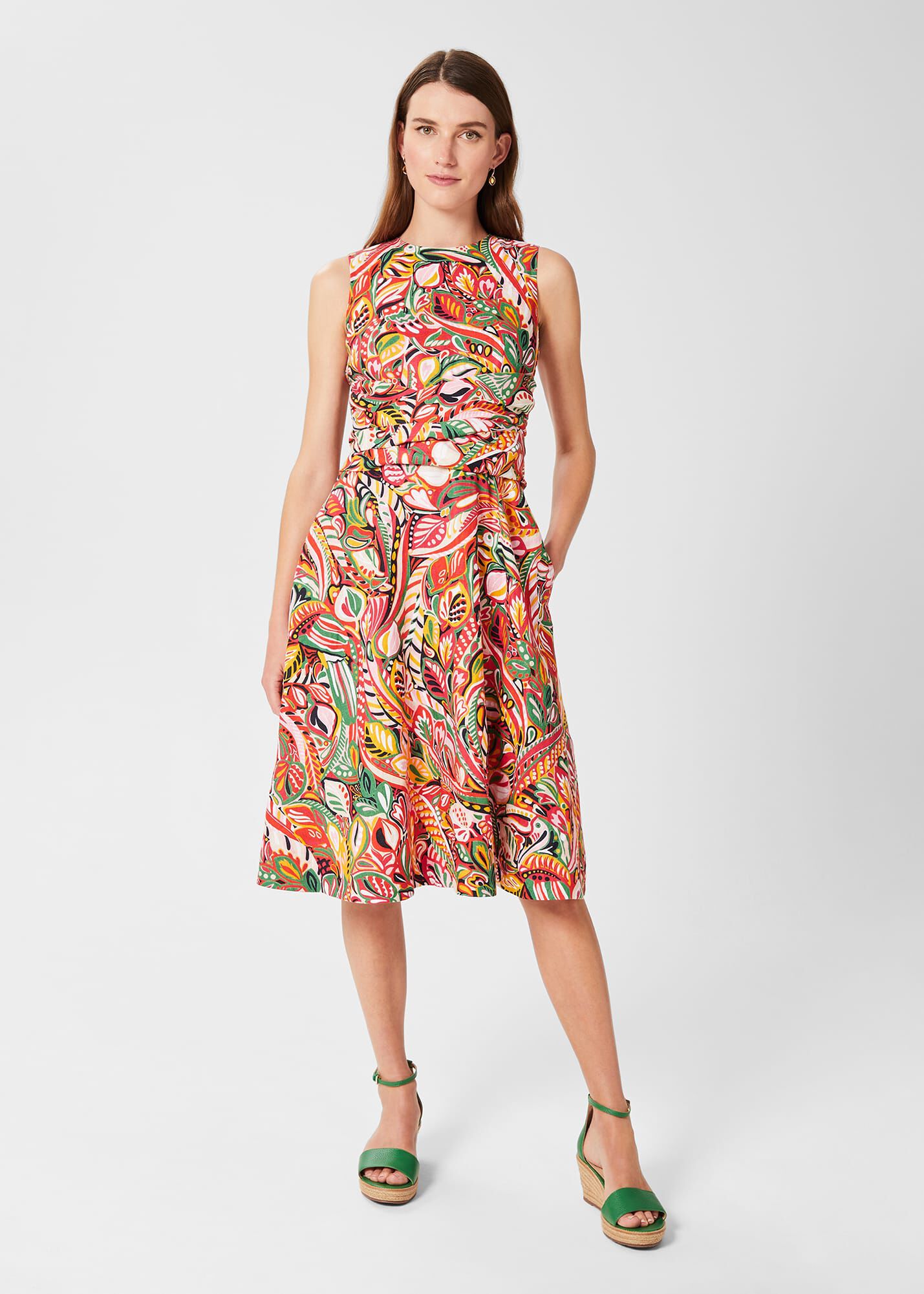 Linen dress deals