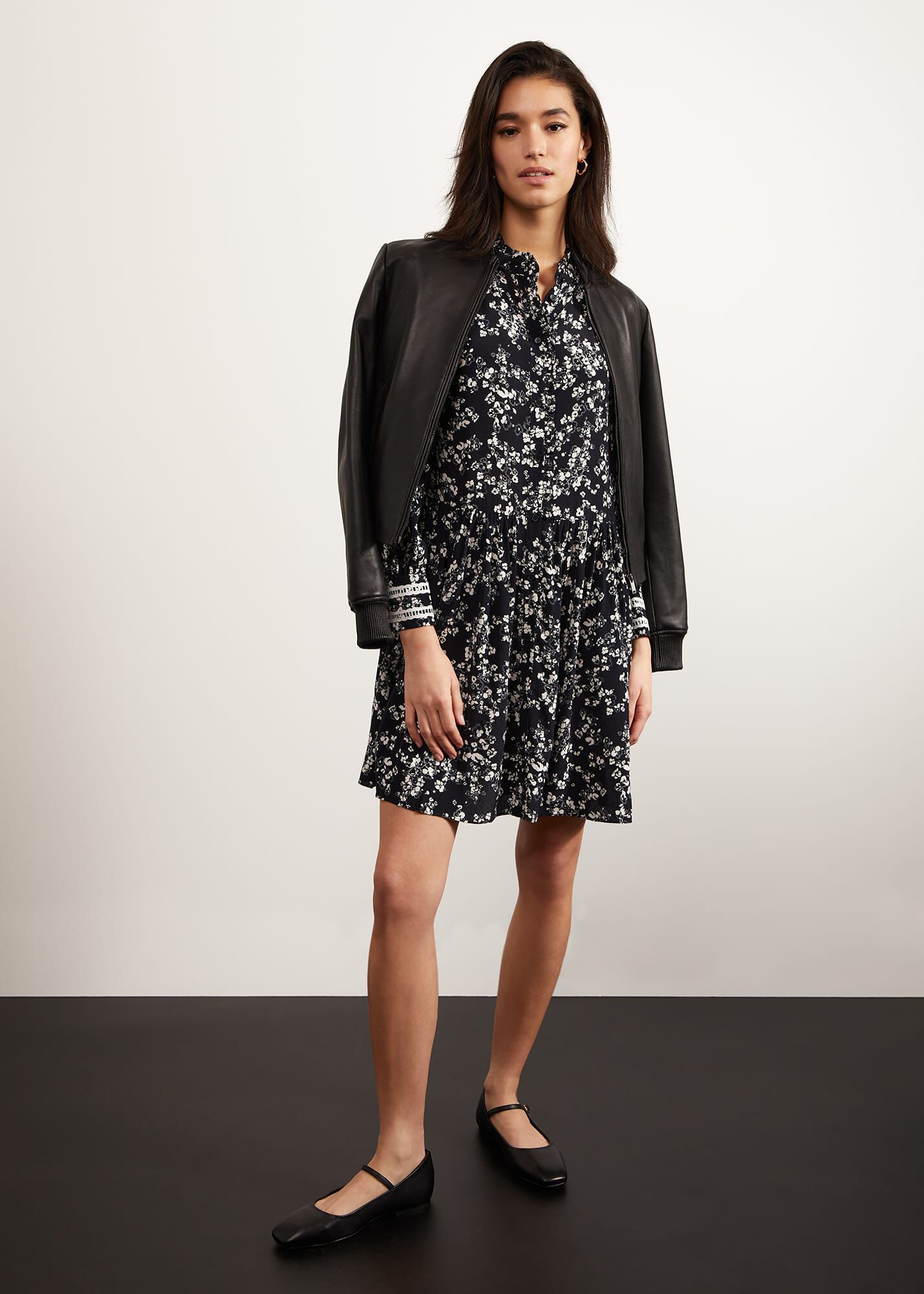 【Hobbs London】英国発！ Victoria Dress ネイビー 花柄 Victoria Dress | Hobbs US |