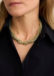 Devina Necklace, Gold, hi-res